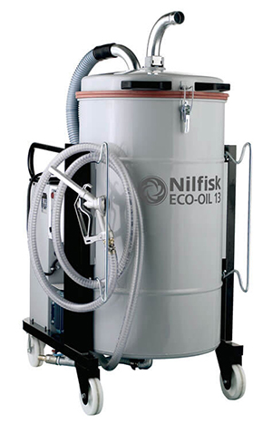 Nilfisk Eco Oil 13 fémforgács, hûtõ, kenõ emulzió porszívó